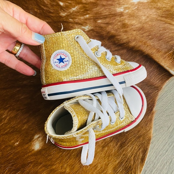 Converse Gold Kids 5 - Picture 3 of 12